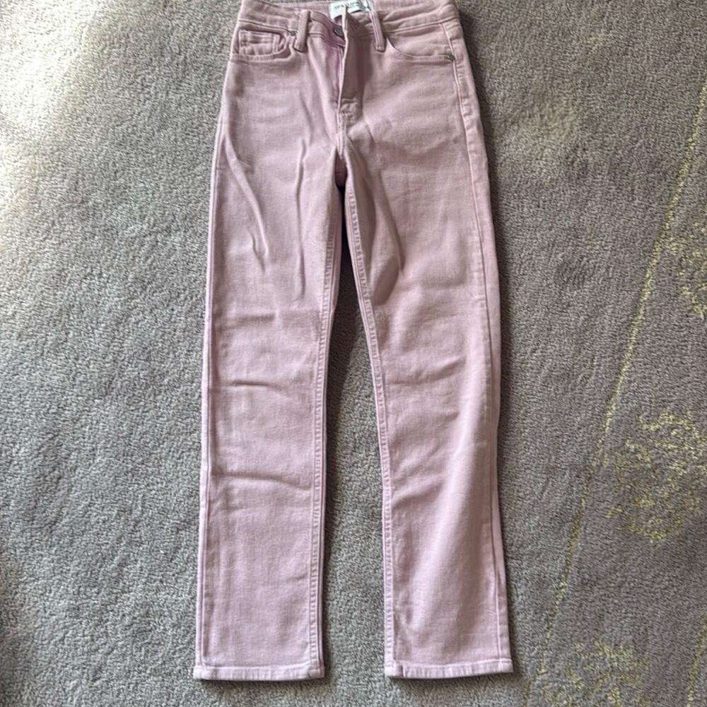 Just Black Clara Cigarette Jean, size 24, color: Lavender Haze, worn once